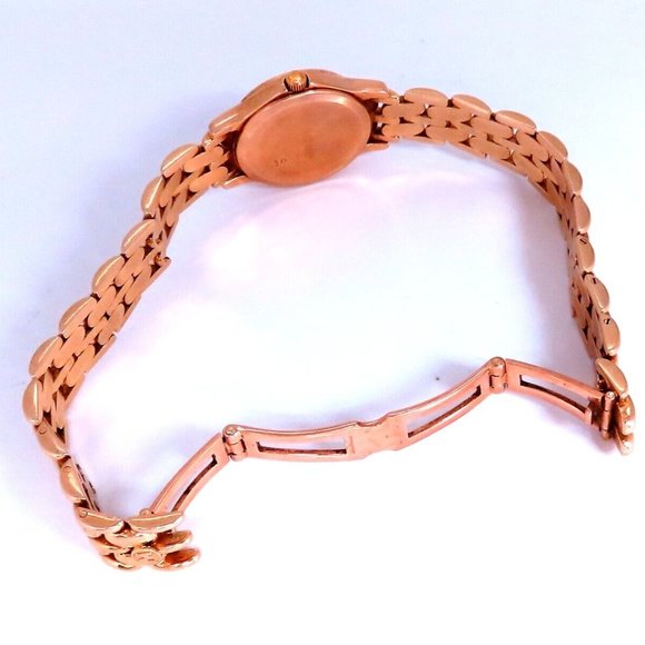 Movado Watch 14kt Gold - Picture 6 of 7